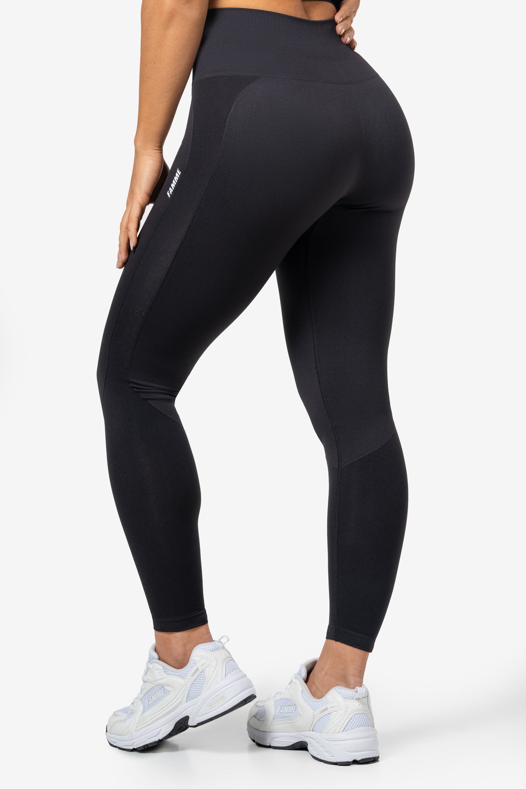 Dark Grey Elevate Wave V3 Leggings - for dame - Famme - Leggings