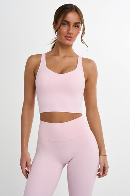 Softy Crop Top - for dame - Famme - Sports Bra